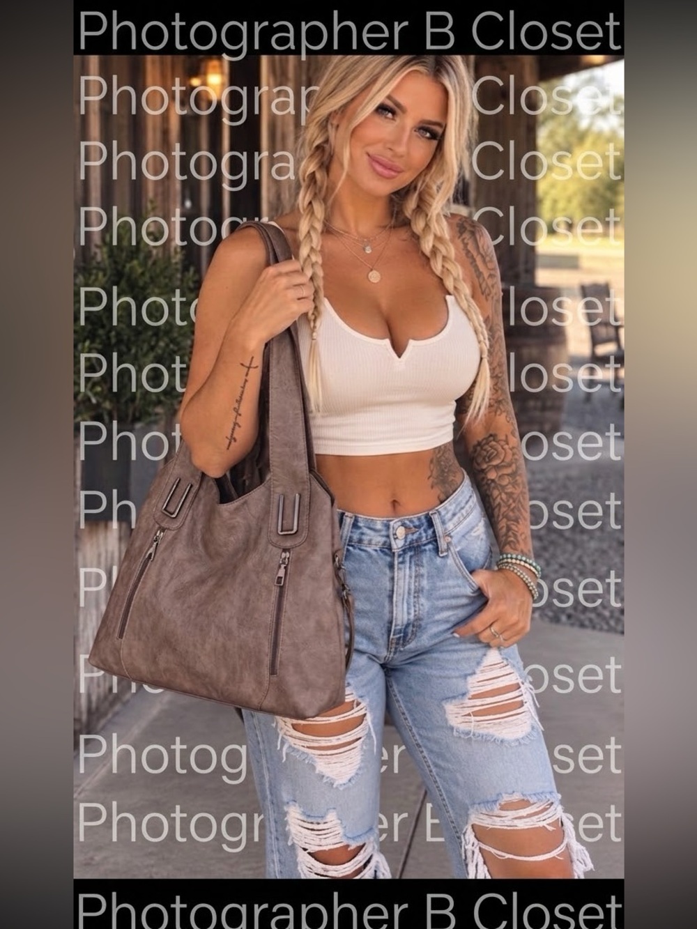 Zenana faux leather bag just released in mocha as pictured not videoed